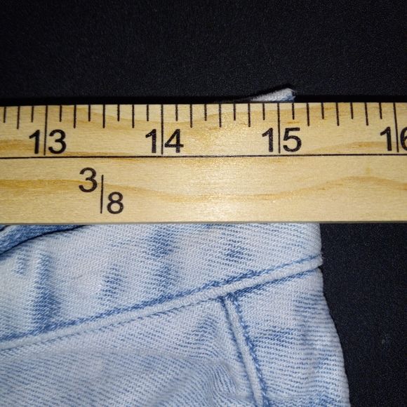 PacSun Jeans Mens Size 29X30 Stacked Skinny Destroyed Zip Pocket Raw Hem Stretch - Picture 16 of 16